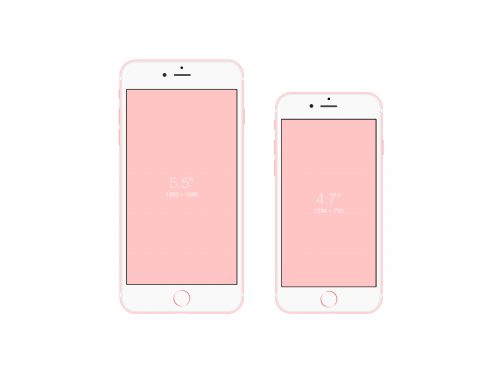 iPhone 6s Free PSD Mockup