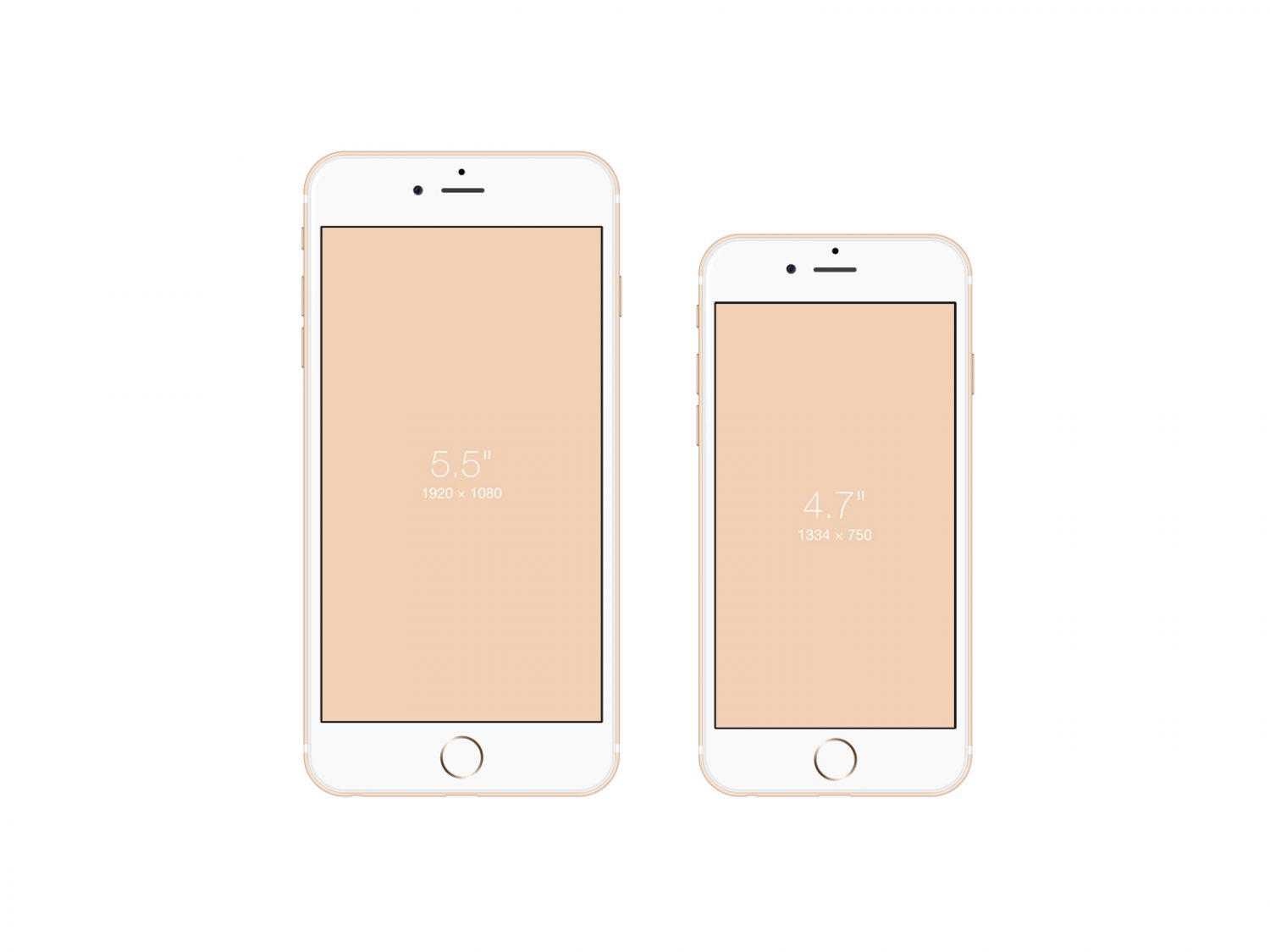 iPhone 6s Free PSD Mockup