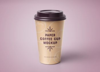 4 Paper Cup Mockup