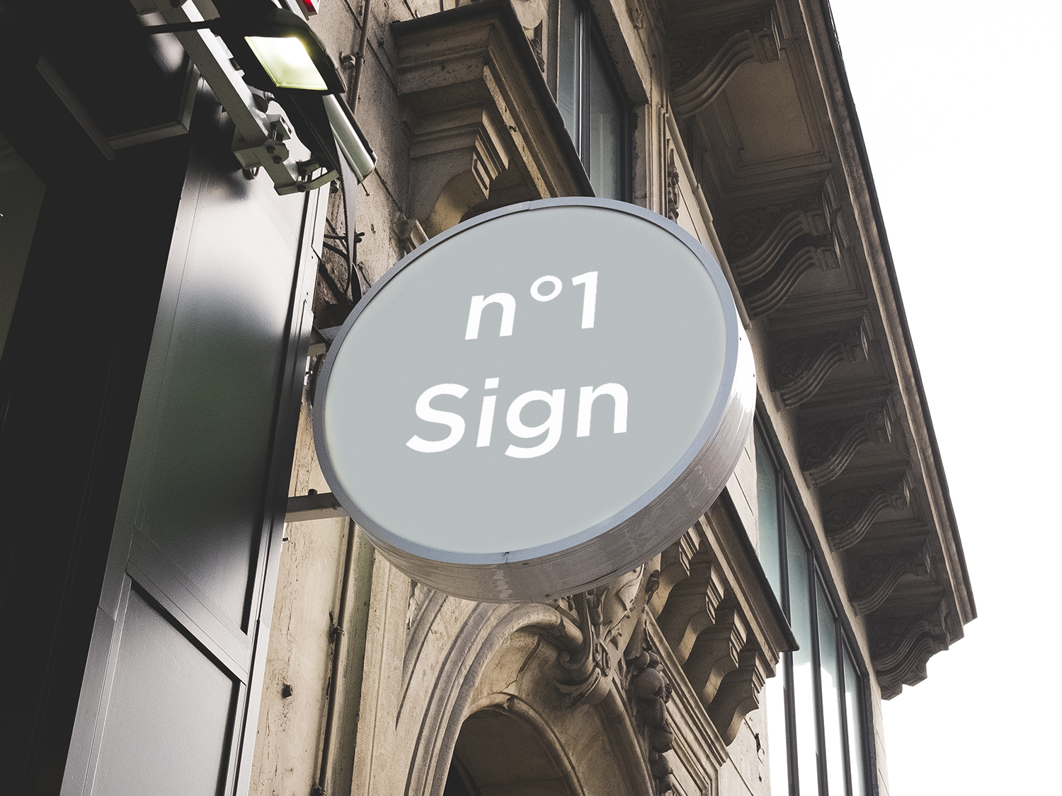 5 Signs Facades PSD Mockups