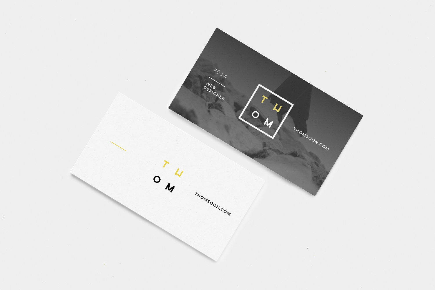 7 Clean Business Card Mockup Sets