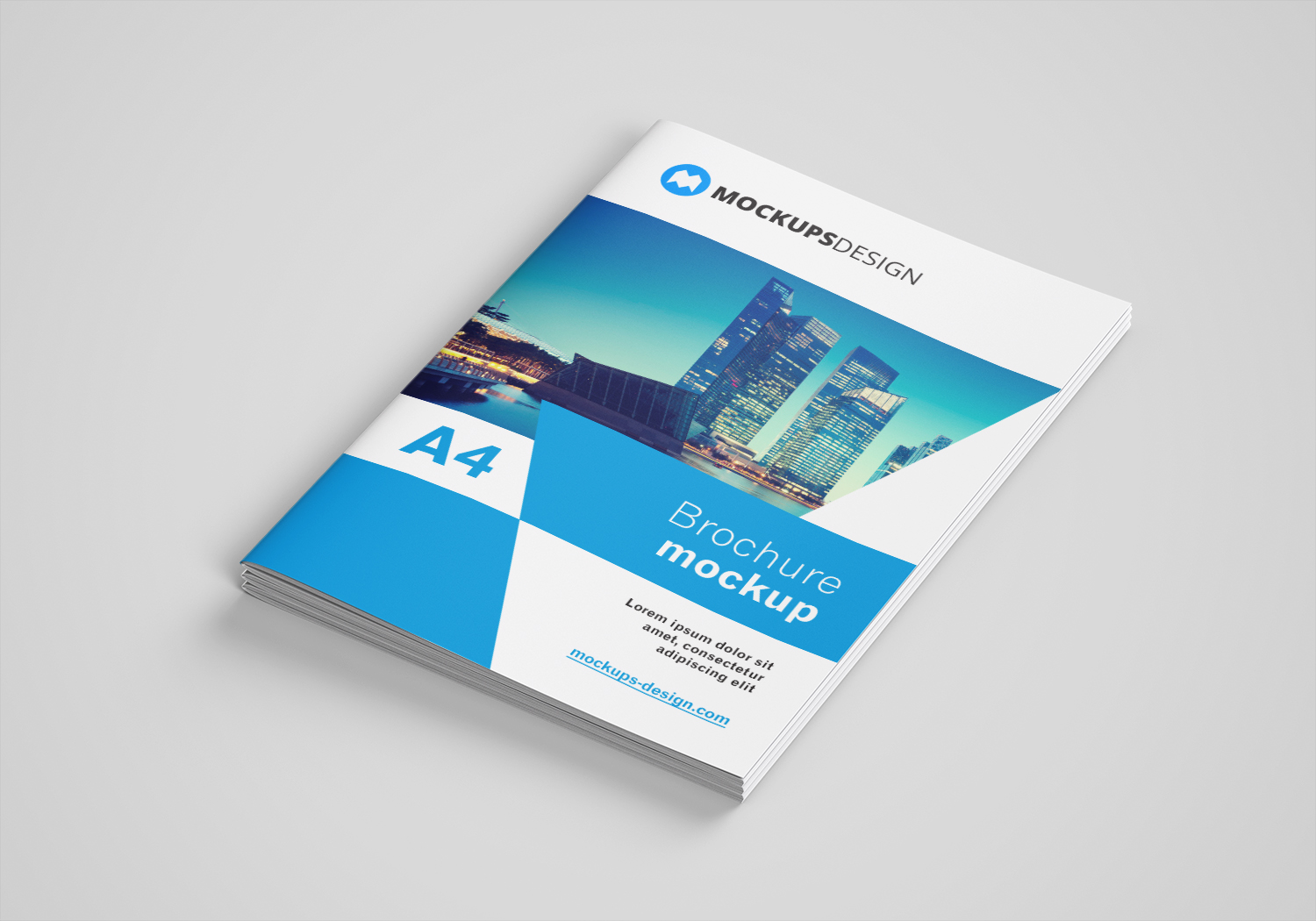 A4 Brochure Catalog Mock-up