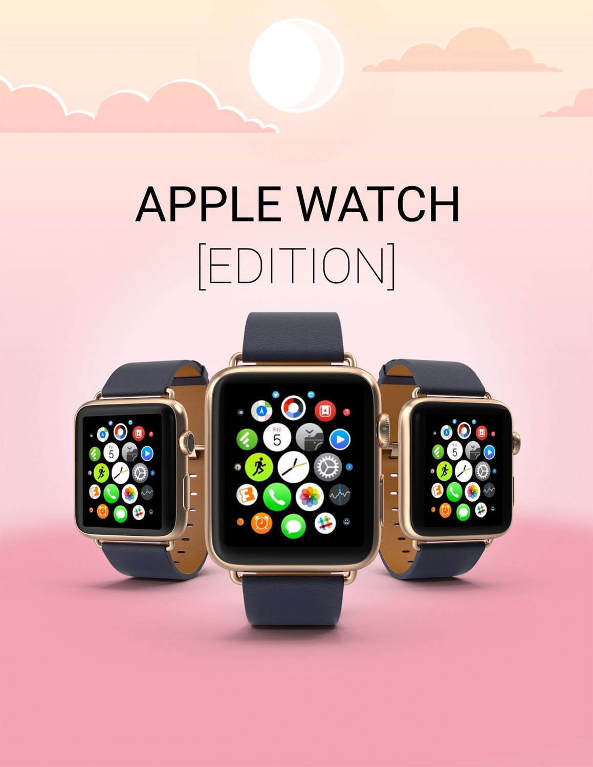 Apple Watch Edition Mockup