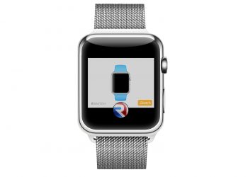 Apple Watch Silver Mockup