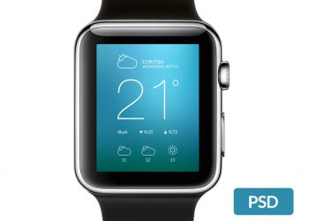 Apple Watch Template PSD Mockup