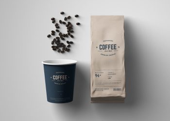 Coffee Mockup Package PSD Set