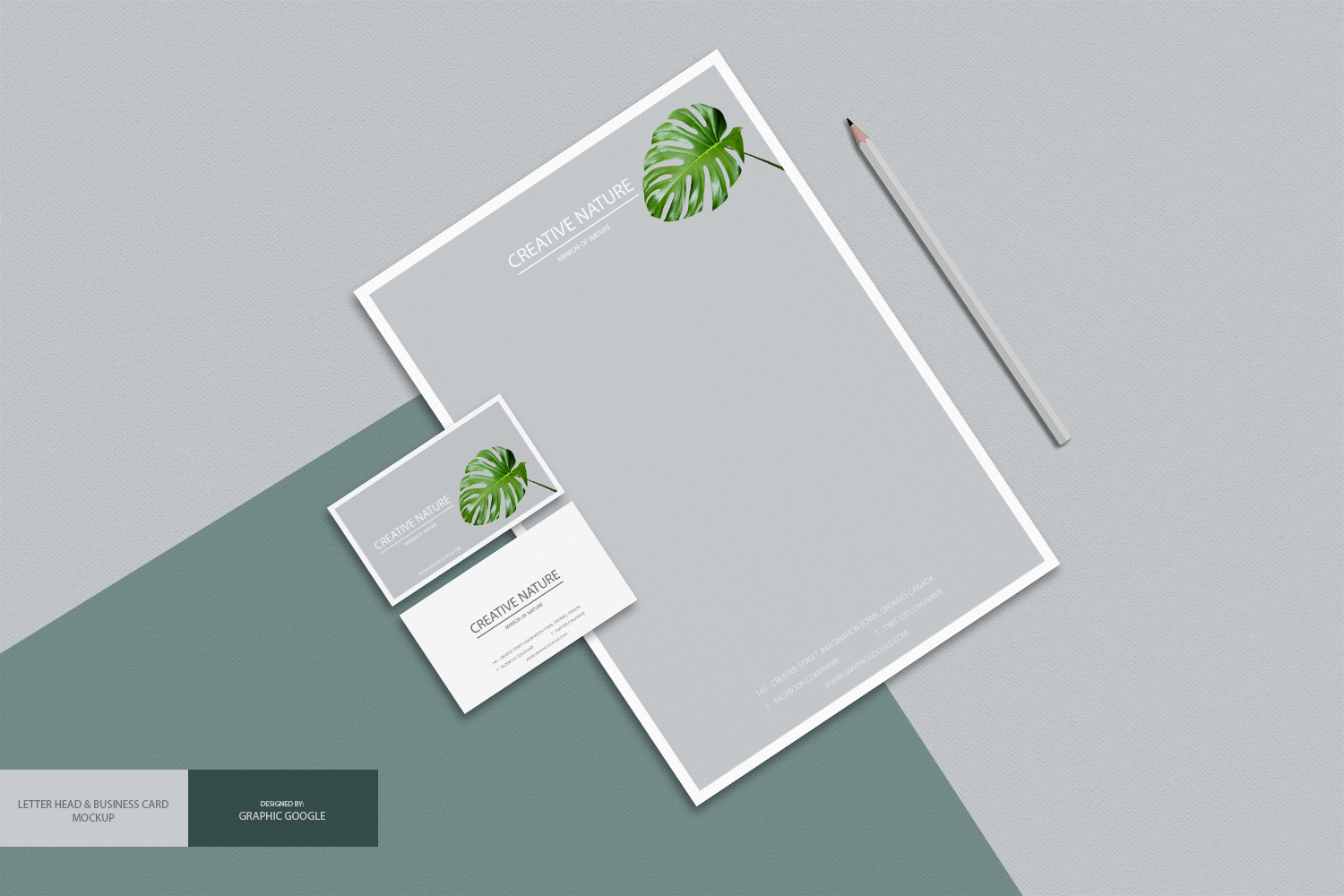 Free Business Cards PSD Mockup