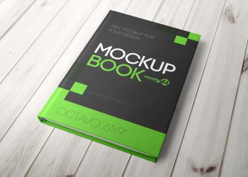 Hardcover Book Mockup Free