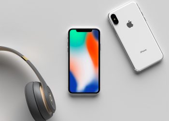 Modern iPhone X Mockup