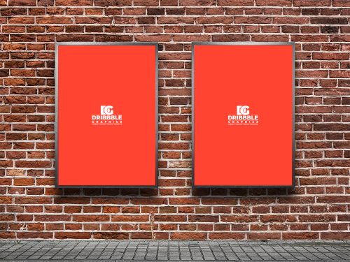 Outdoor Street Poster Mockup