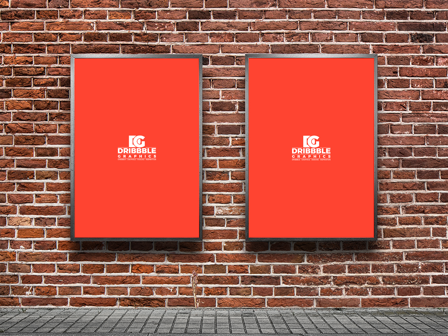 Outdoor Street Poster Mockup