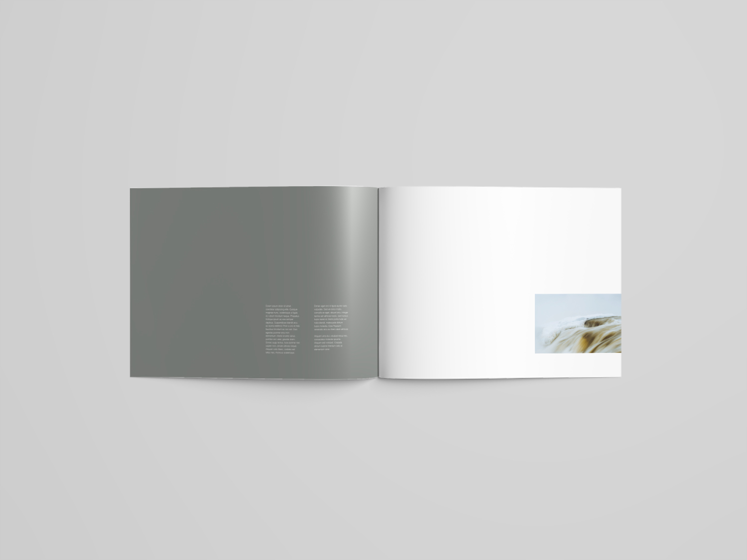 Photorealistic Brochure Mock-up