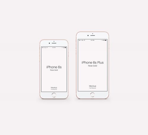 Set of iPhone 6 Mockups