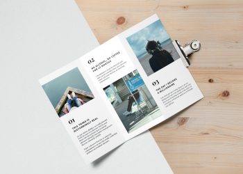 Trifold Brochure Mock-up #2