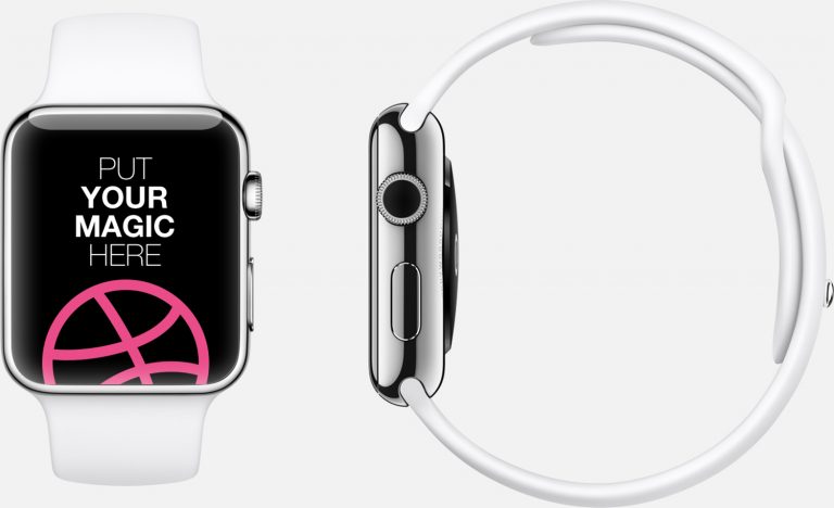 Apple Watch Template PSD Mockup Free Mockup World