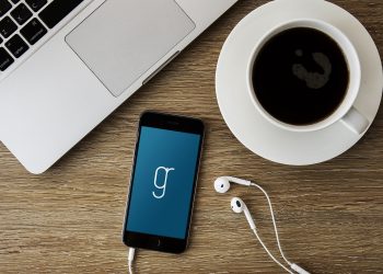 iPhone 6 on Desk Mockup