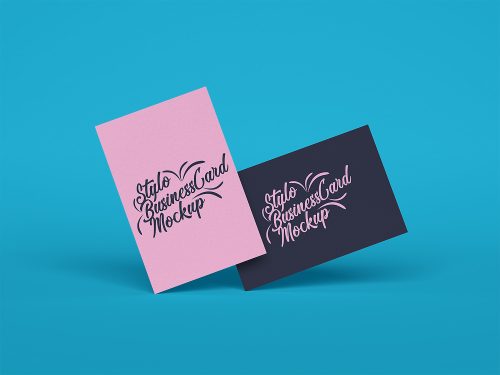 Business Cards Free Mockup