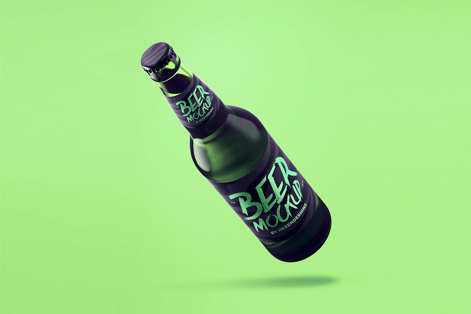 Download Free Beer Bottle PSD Mockup - Best Free Mockups