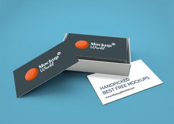 Free Business Card Branding Mockup