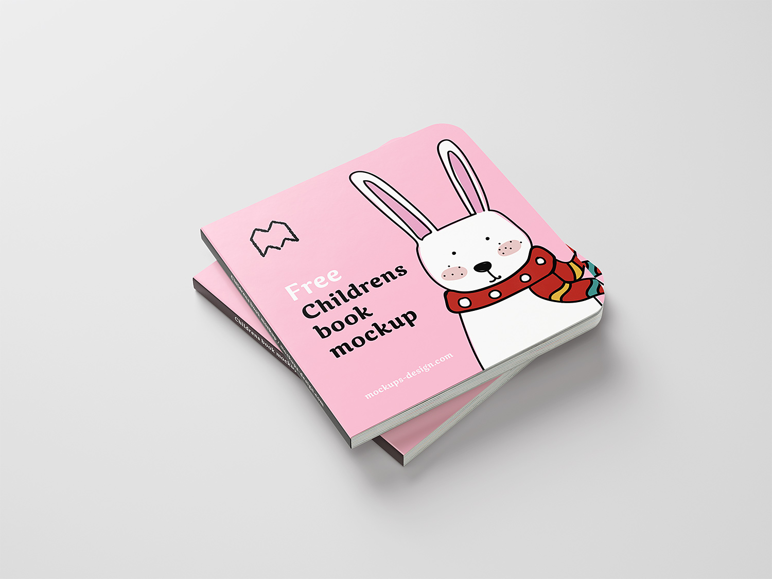 Free Children Book Mockup