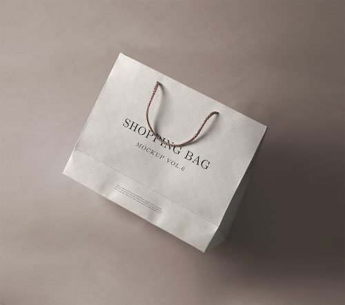 Free Shopping Bag Mockup