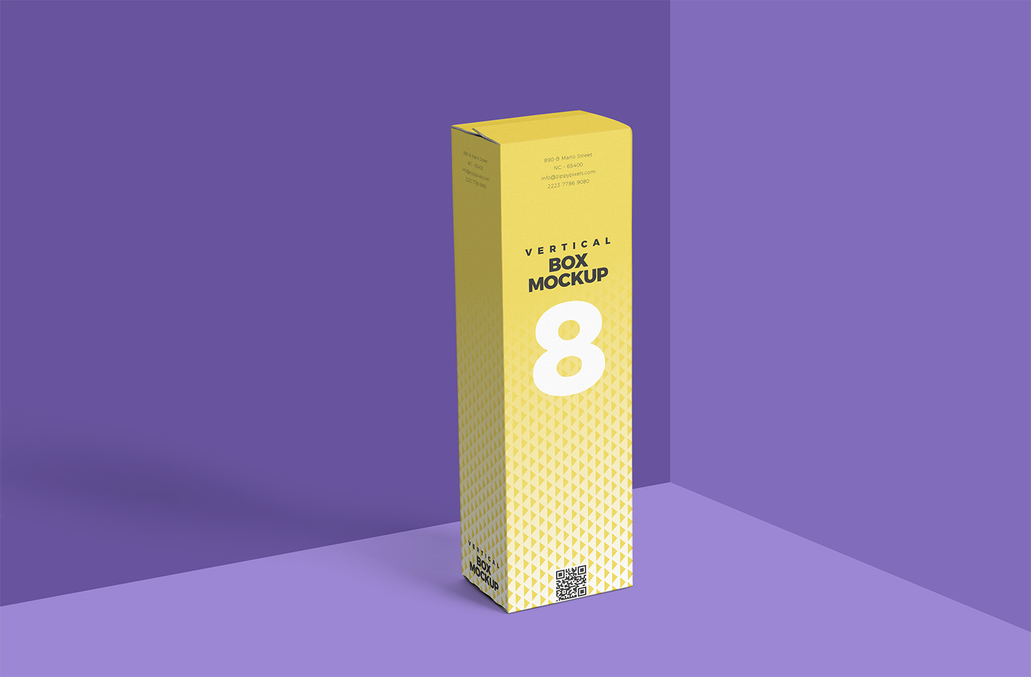 Download Free Vertical Box Mockup - Best Free Mockups