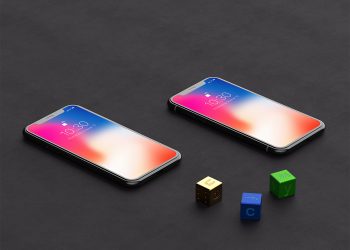 Free iPhone X PSD Mockup