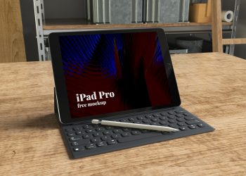 Realistic iPad Pro Mockup