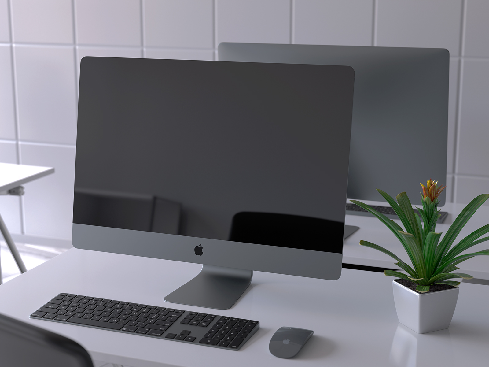 iMac Pro PSD Mockup