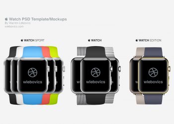Apple Watch Models Mockup