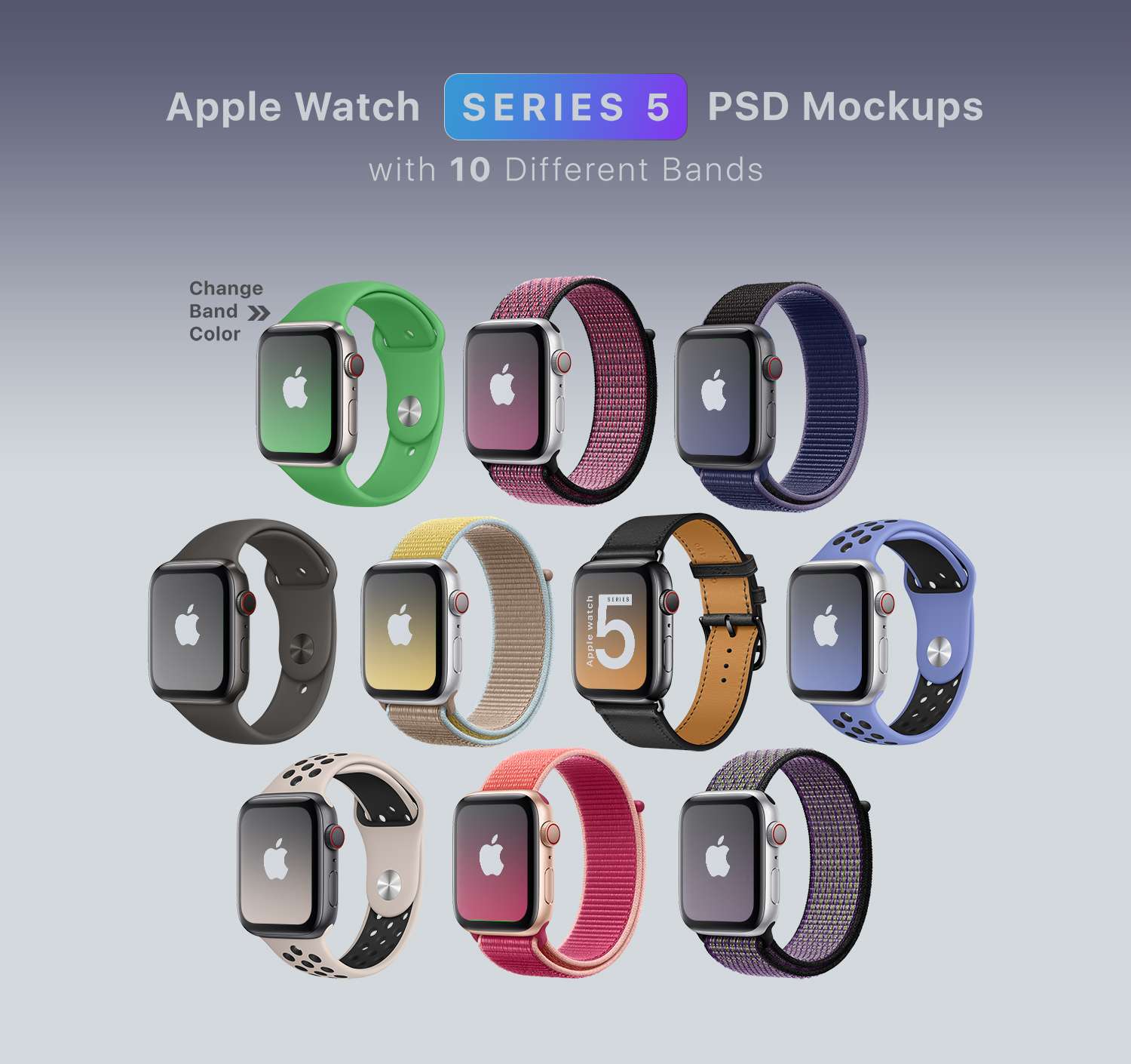 Apple Watch Wrist Mockup