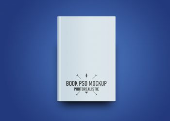 Book Free PSD Mockup