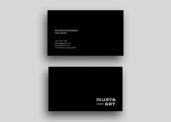 Clean Business Card Mockup