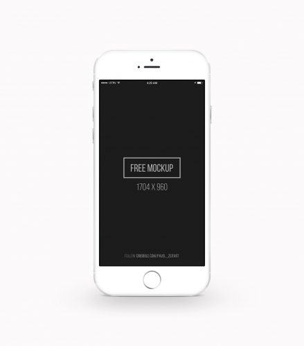 Free iPhone 6 Mockups PSD