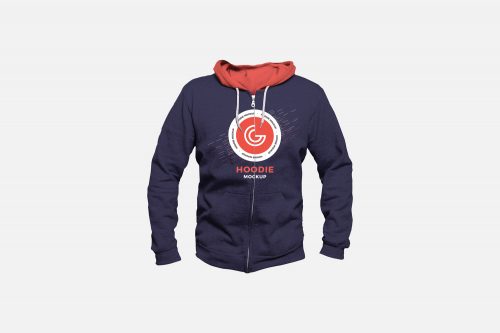 Mens Hoodie Mockup