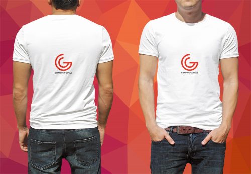 Mens T-Shirt PSD Mockup