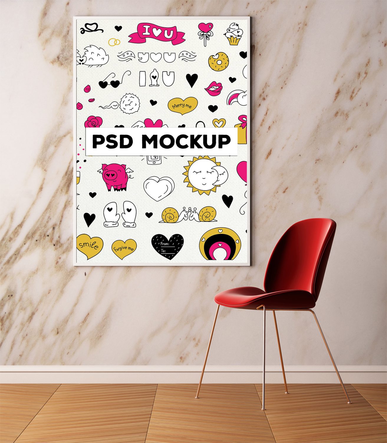 Multipurpose Photoshop Poster Mockup