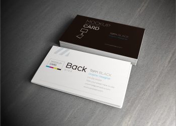 PSD Business Card Mockup