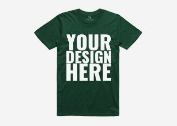 Realistic T-Shirt PSD Mockup