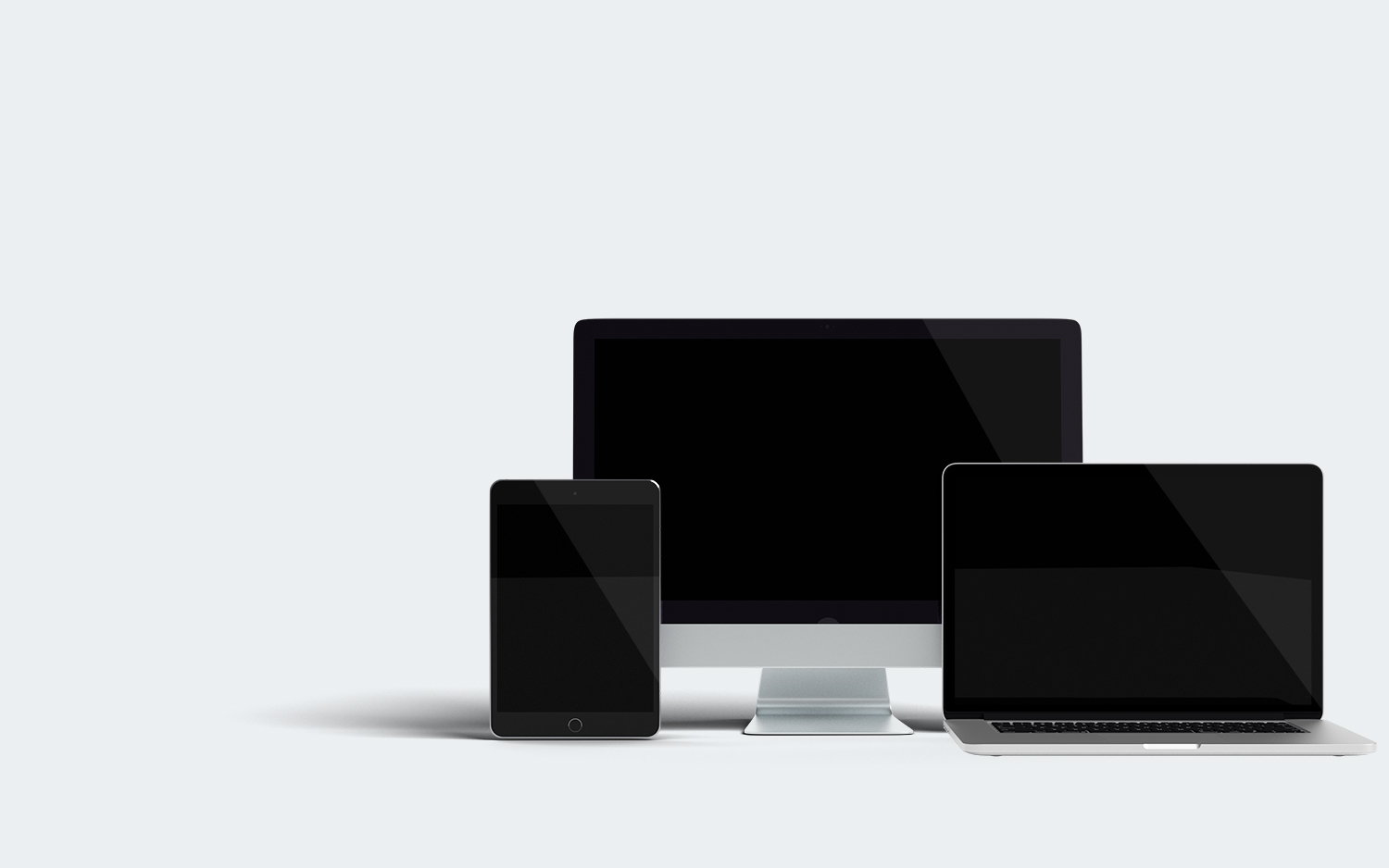 Responsive HD Apple Device Mockup