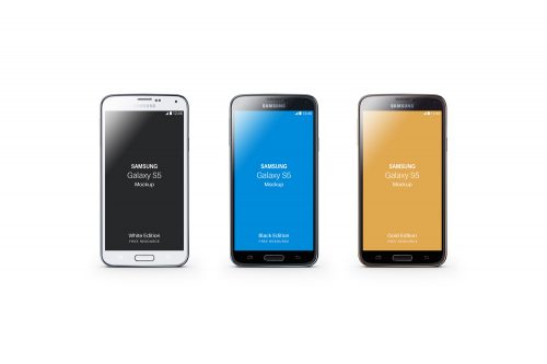 Samsung Galaxy s5 Mockup