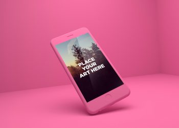 iPhone 6 Plus Playful PSD Mockups