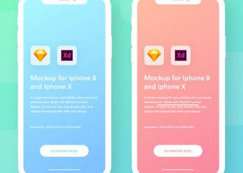 iPhone UI Presentation Mockups