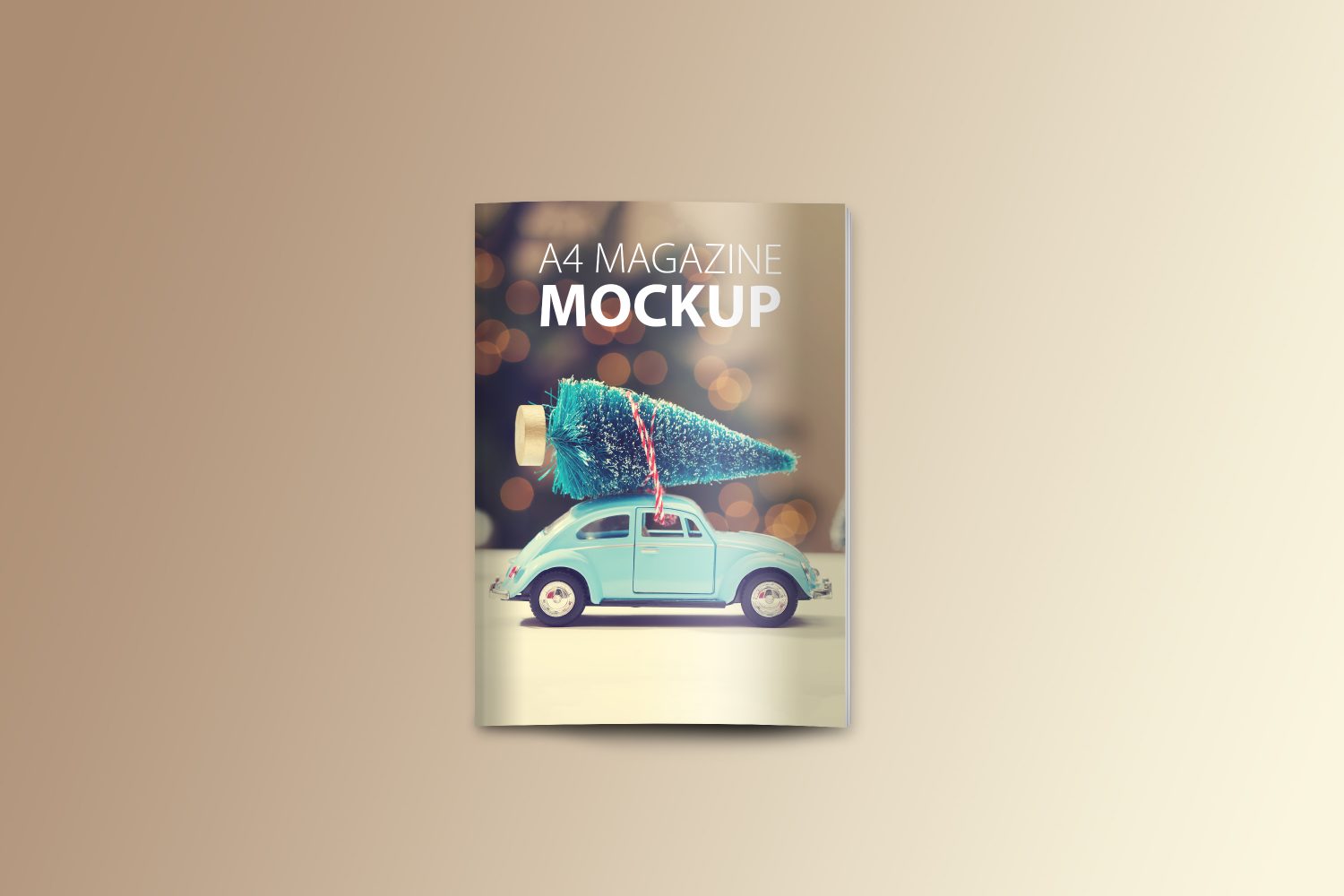 A4 Magazine Mockup