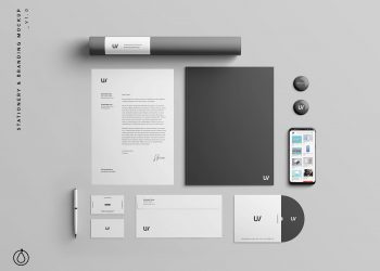 Advanced Branding Stationery Mockup