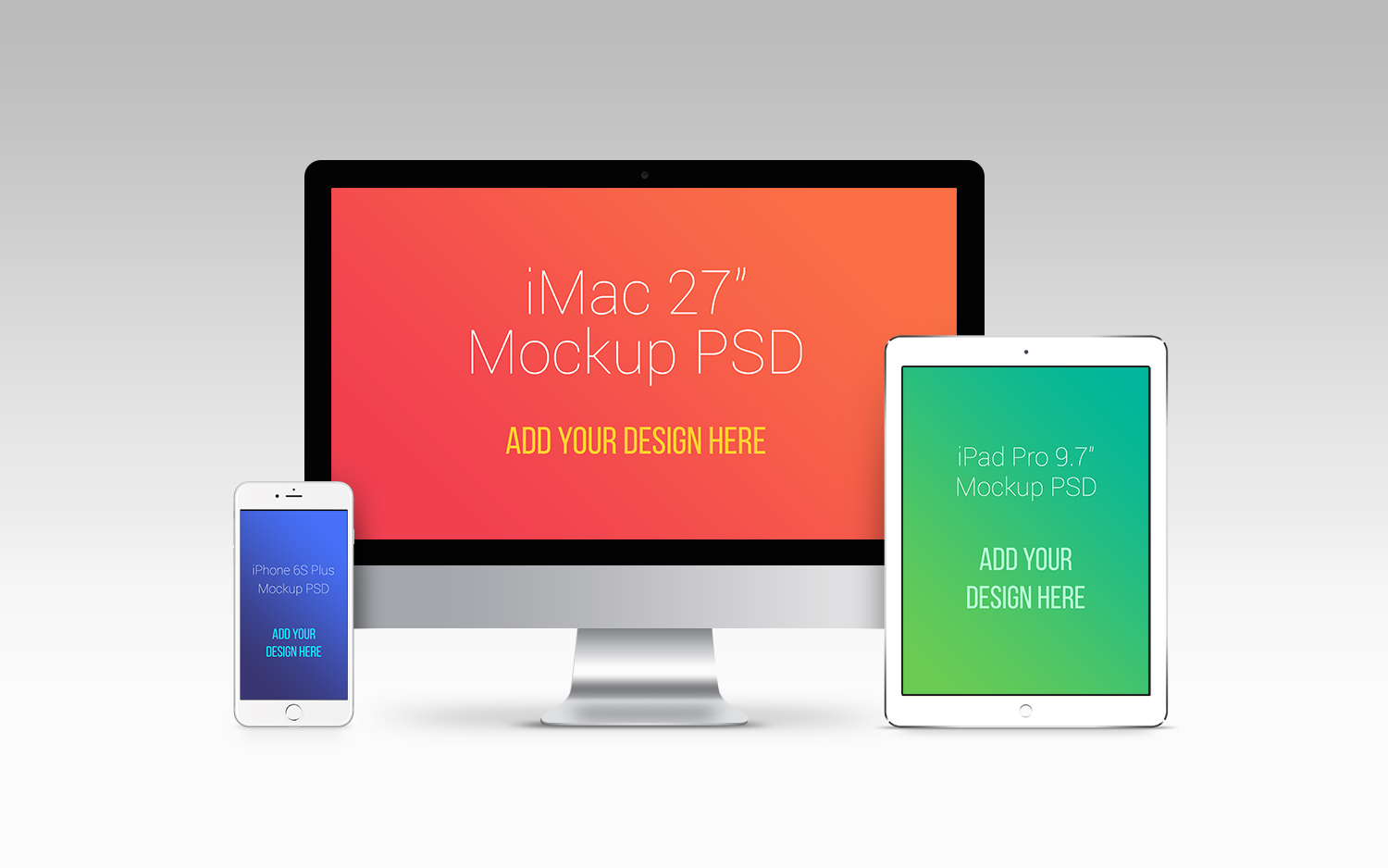 Big Apple Devices Mockups Bundle