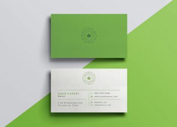 Business Card Mockup PSD