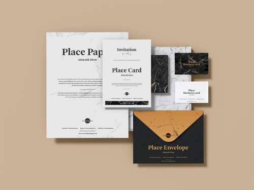 Corporate Stationery Mockup