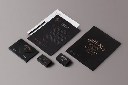 Elegant Brand Identity Mockup