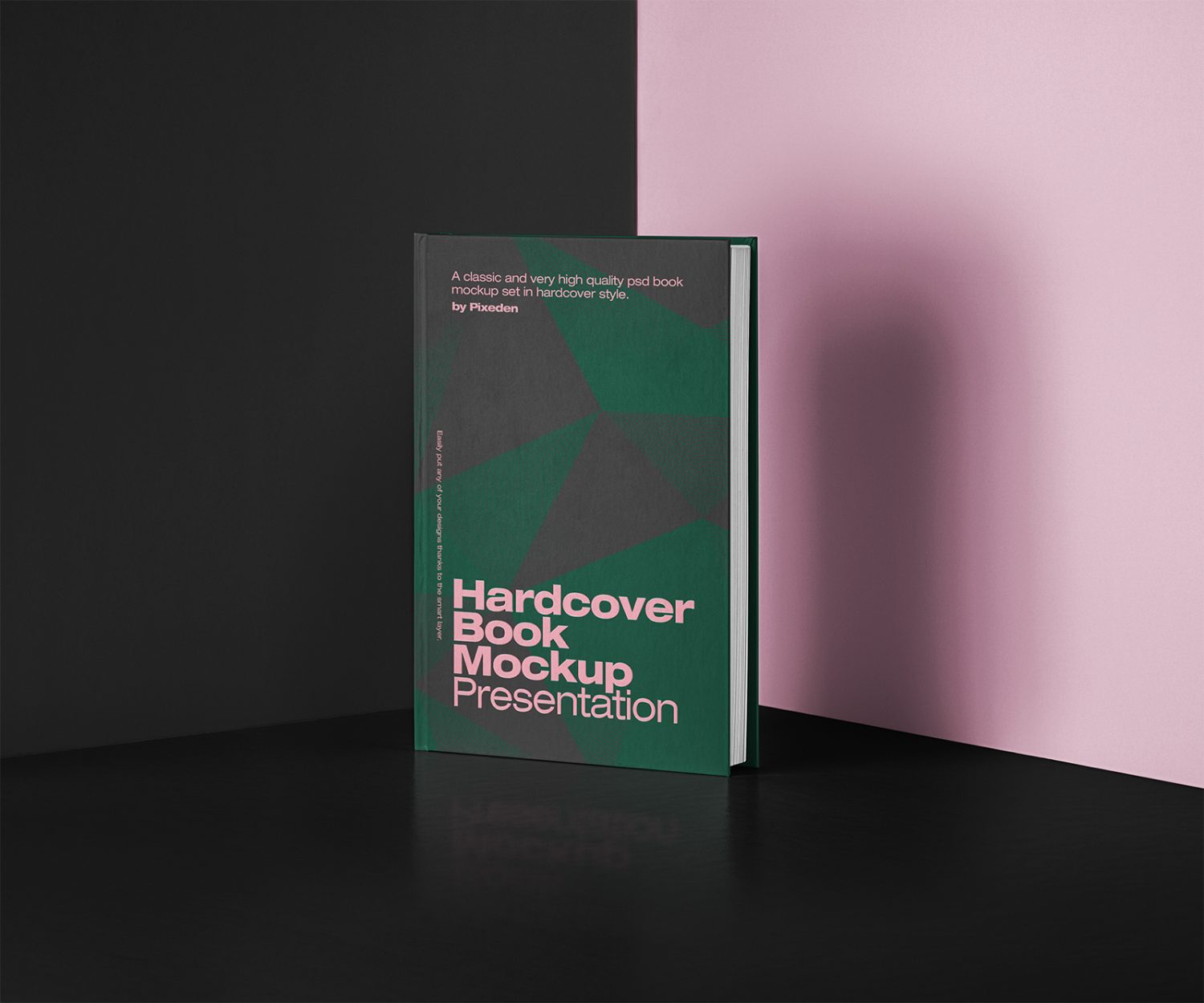 Free Book Mockup Hardcover